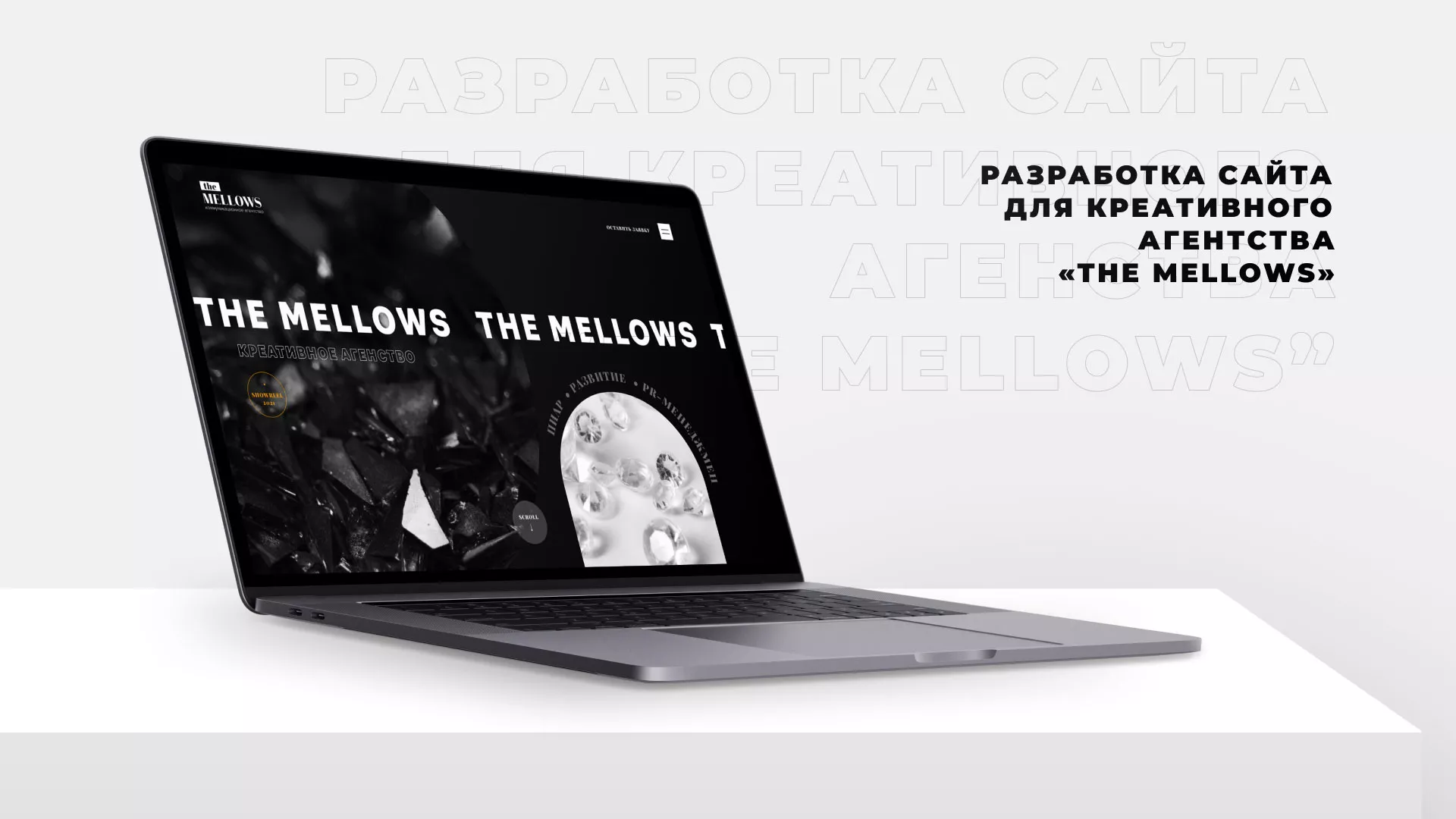 Разработка сайта креативного агентства «The Mellows» в Грязях
